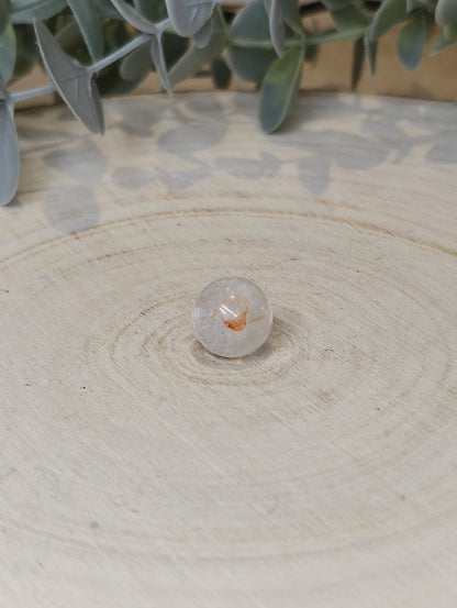 Sphère Quartz feu