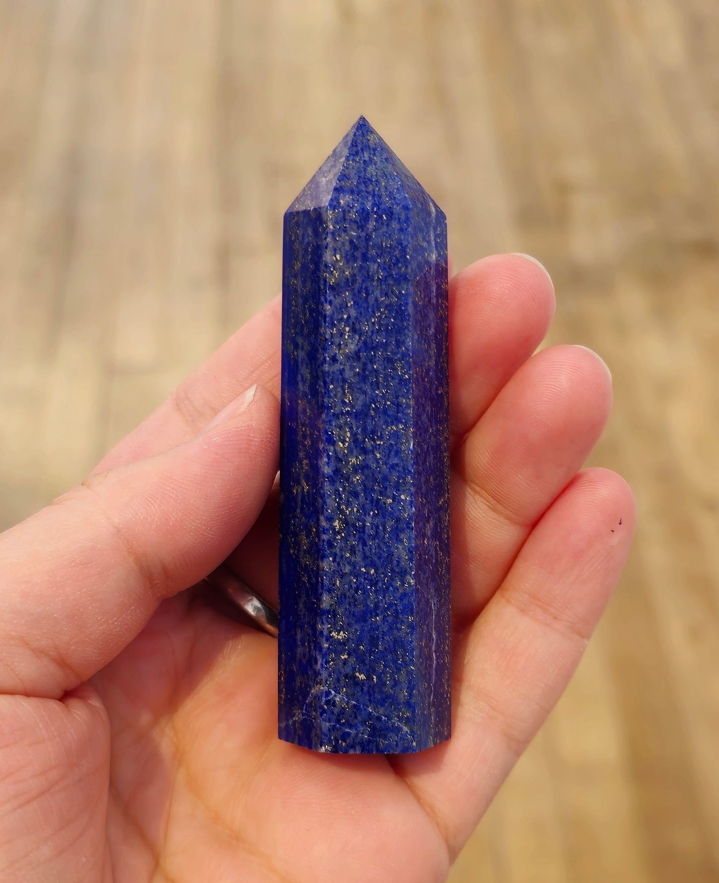 Pointe en Lapis Lazuli