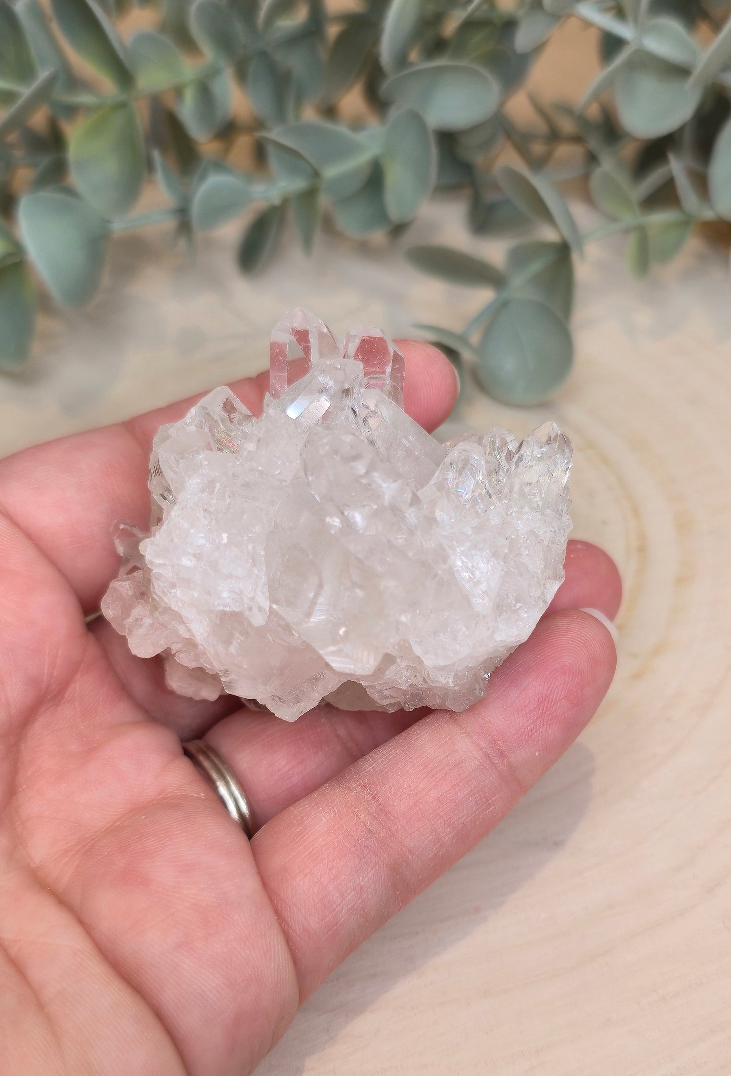Amas de Quartz clair