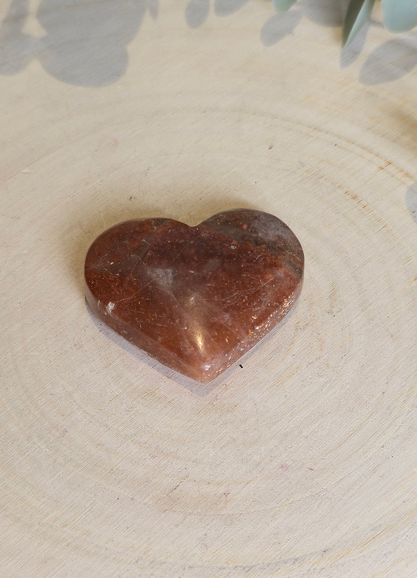 Coeur en Pierre de soleil