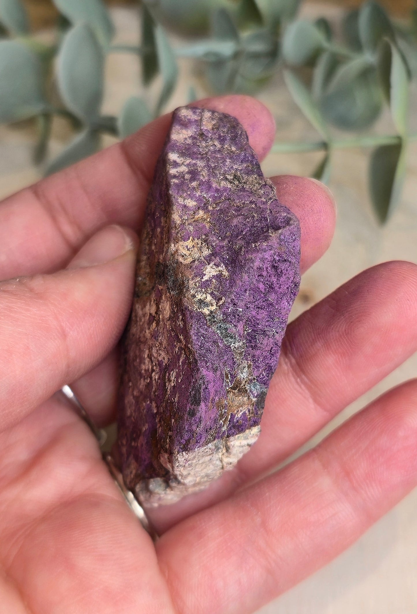 Purpurite brute du Brésil