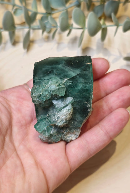 Fluorite verte brute