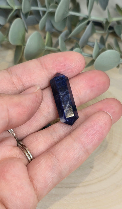 Mini Double Pointe en Sodalite