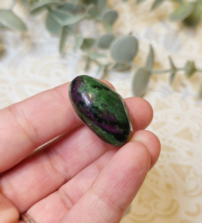 Coeur Rubis zoïsite