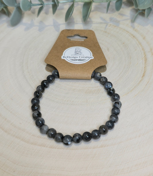 Bracelet Larvikite 6mm