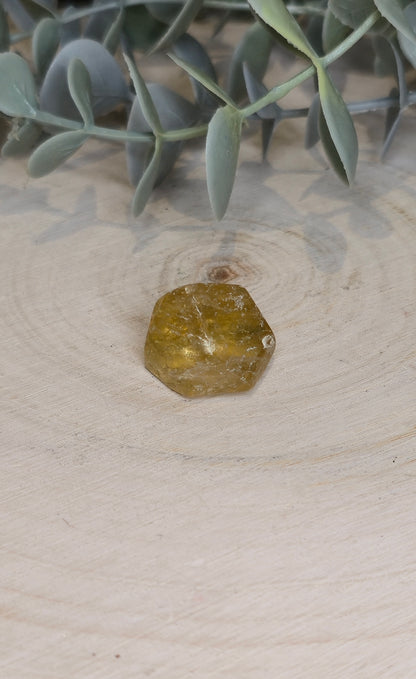 Citrine naturelle du Brésil grade extra barattée