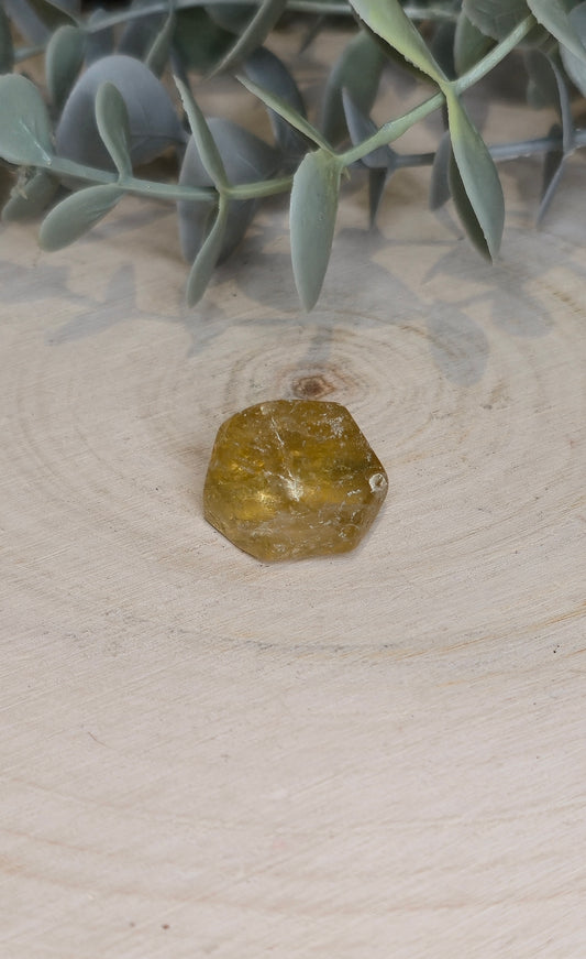 Citrine naturelle du Brésil grade extra barattée