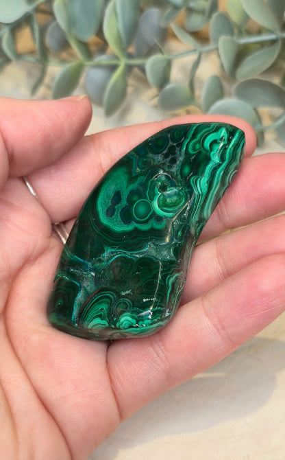 Freeform Malachite