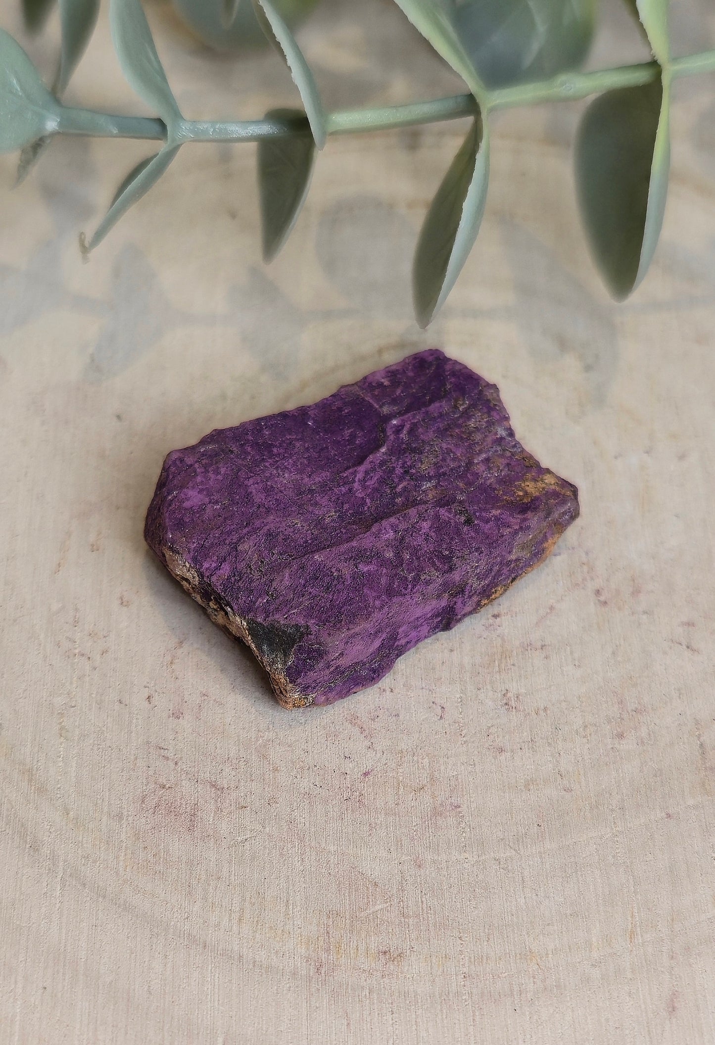 Purpurite brute du Brésil