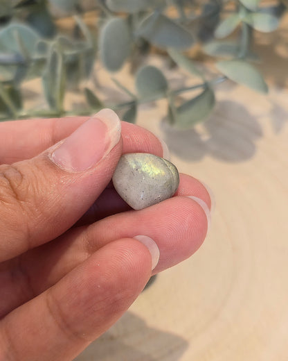 Mini Coeur en Labradorite