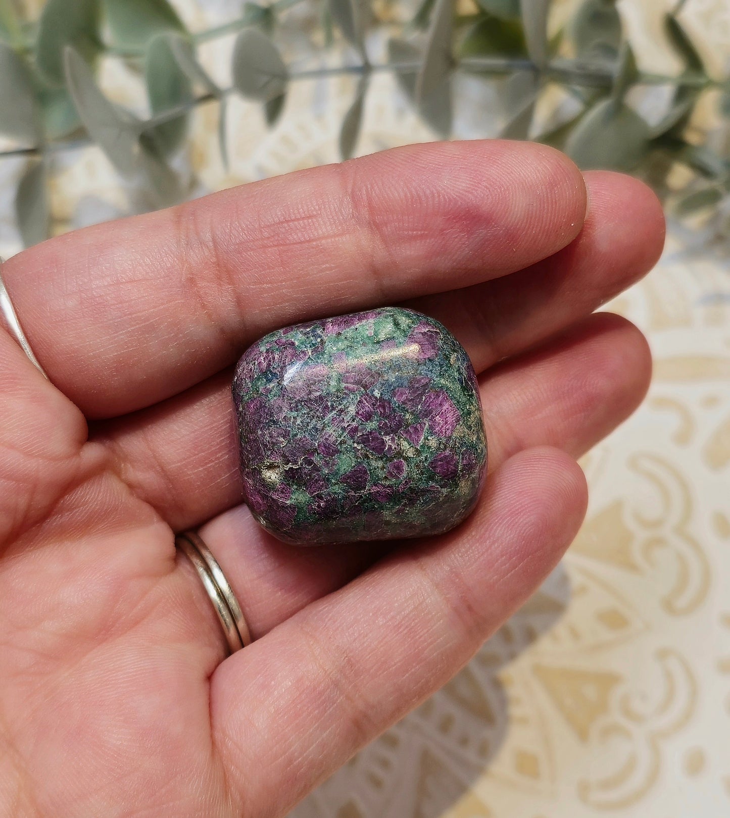 Rubis Kyanite barattée