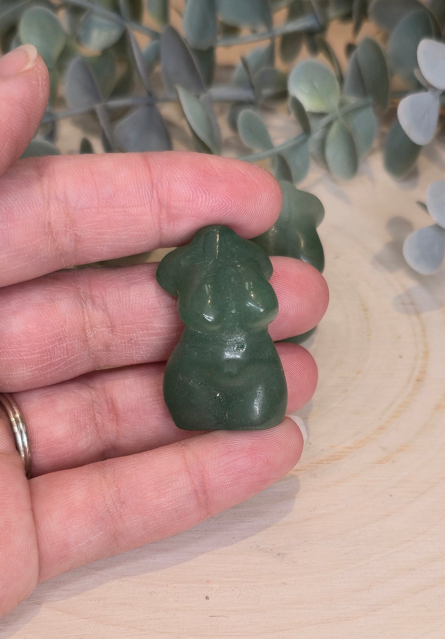 Mini Femme Aventurine verte