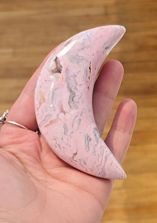 Lune Rhodochrosite