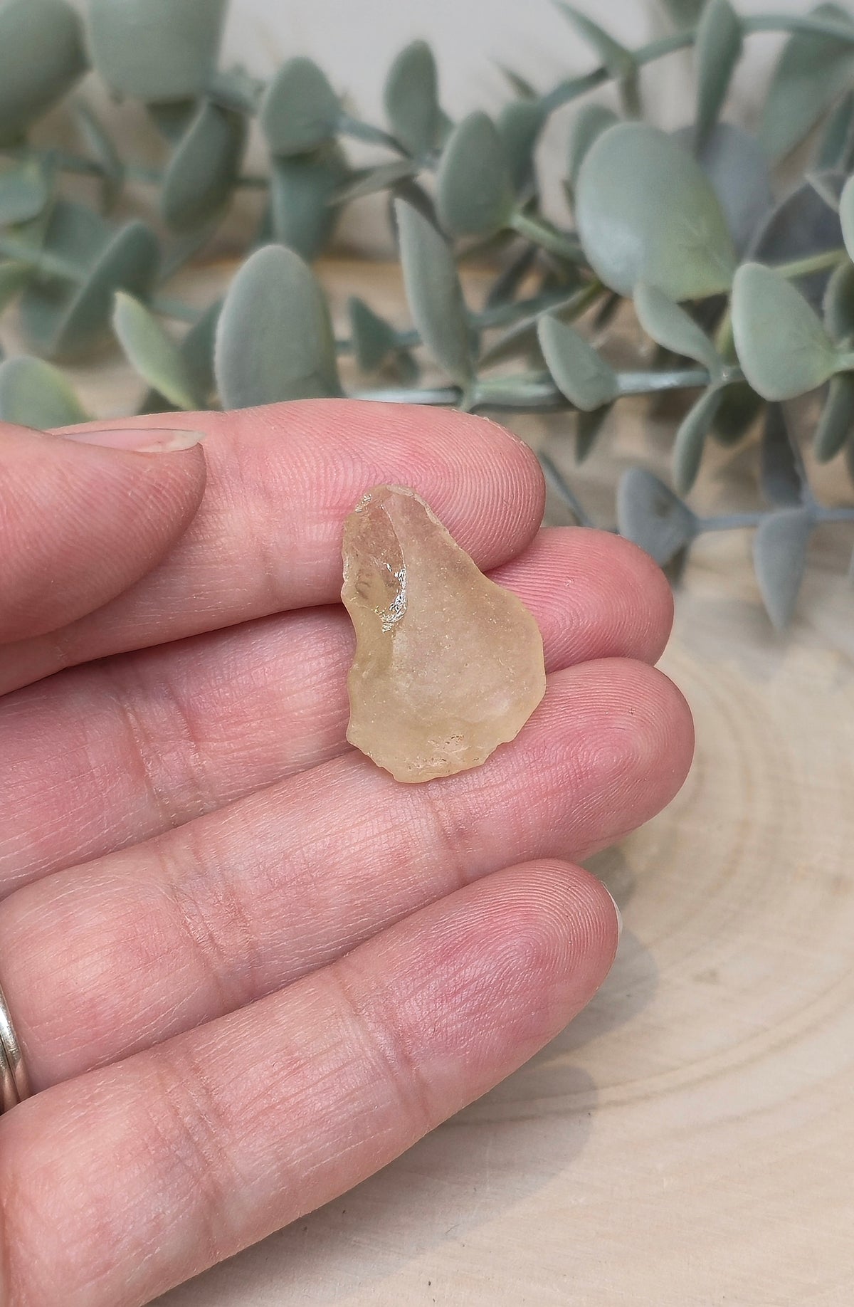 Verre de Libye du Désert du Sahara (Égypte)