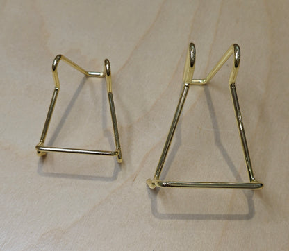 Support de métal doré