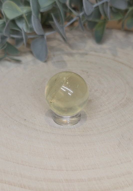 Sphère Calcite miel