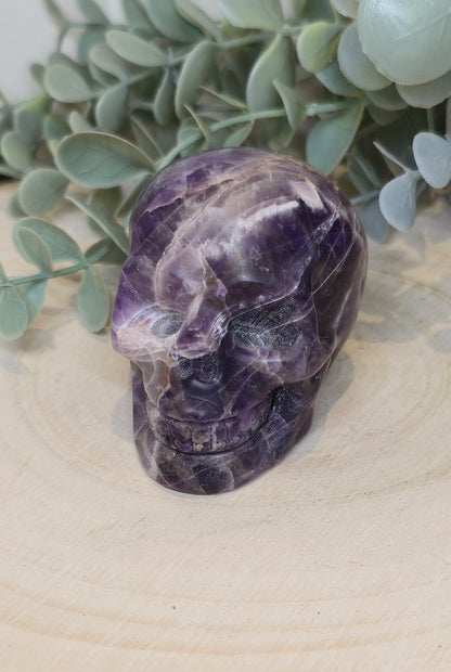 Crâne en Améthyste