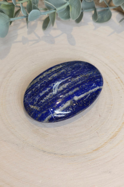 Pierre de paume en Lapis Lazuli
