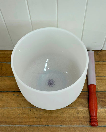 Bol de Crystal 8" Chakra Couronne