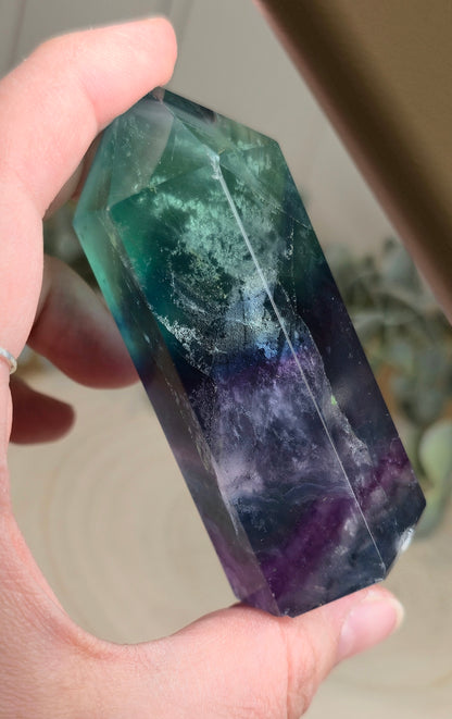 Pointe en Fluorite AA