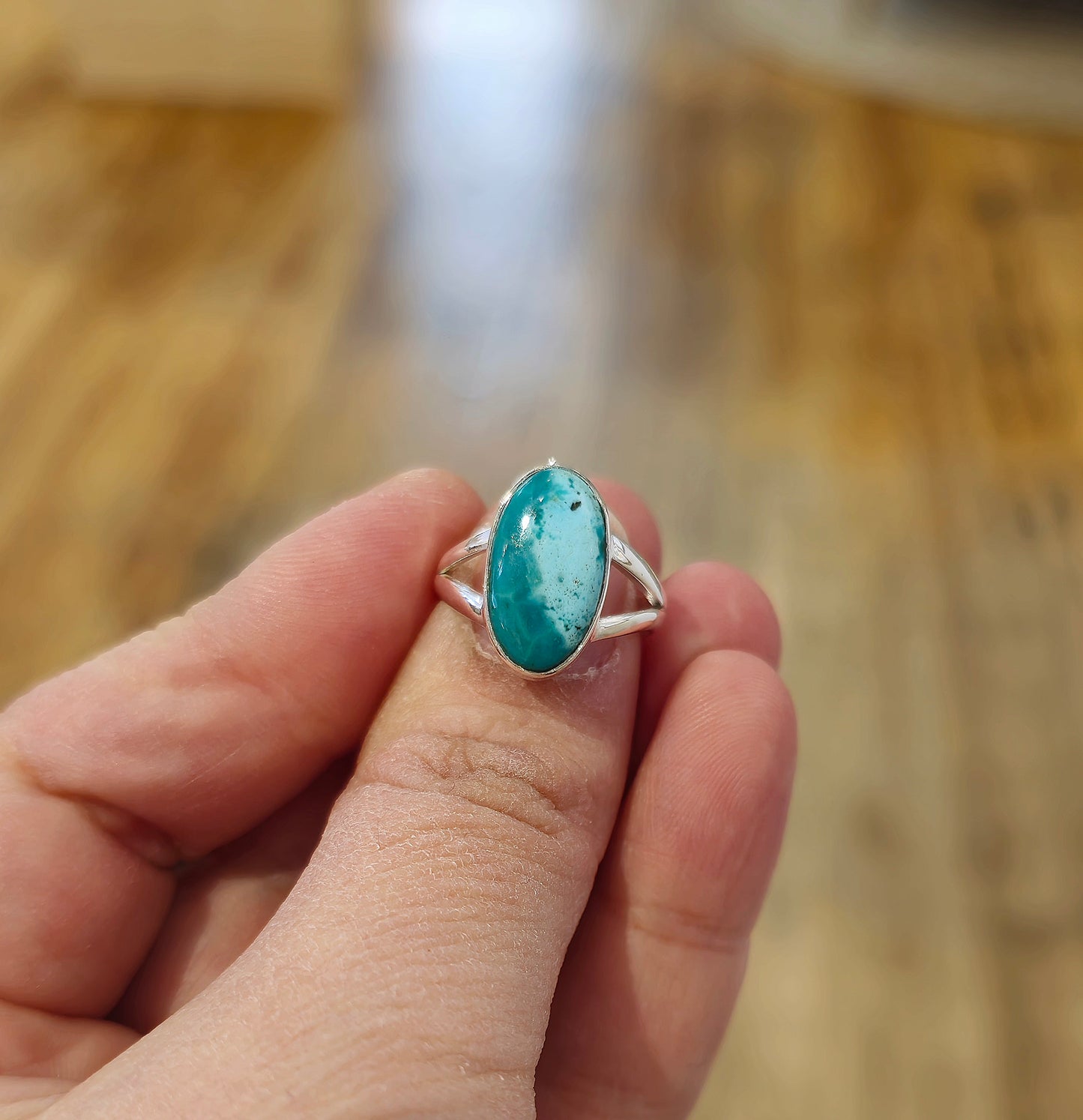 Bague Turquoise d'Inde