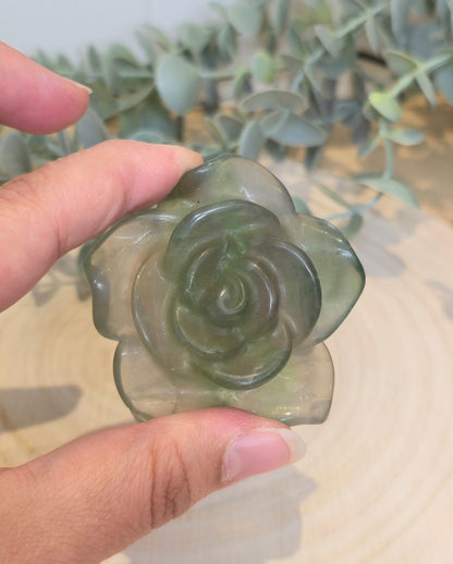 Fleur en Fluorite