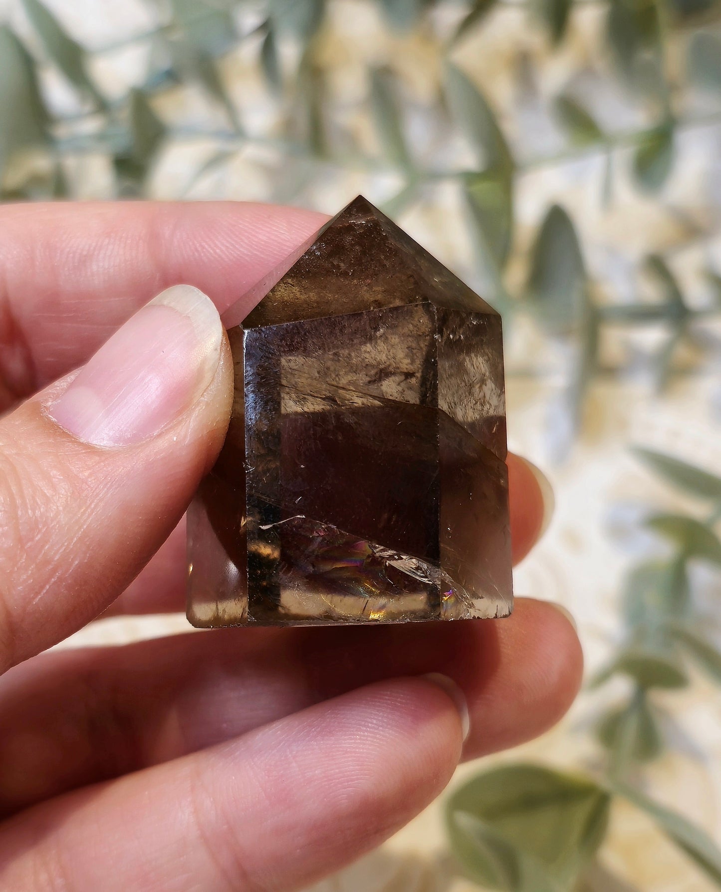 Pointe en Quartz Fumé