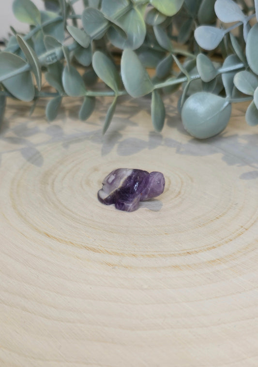 Tortue en Améthyste