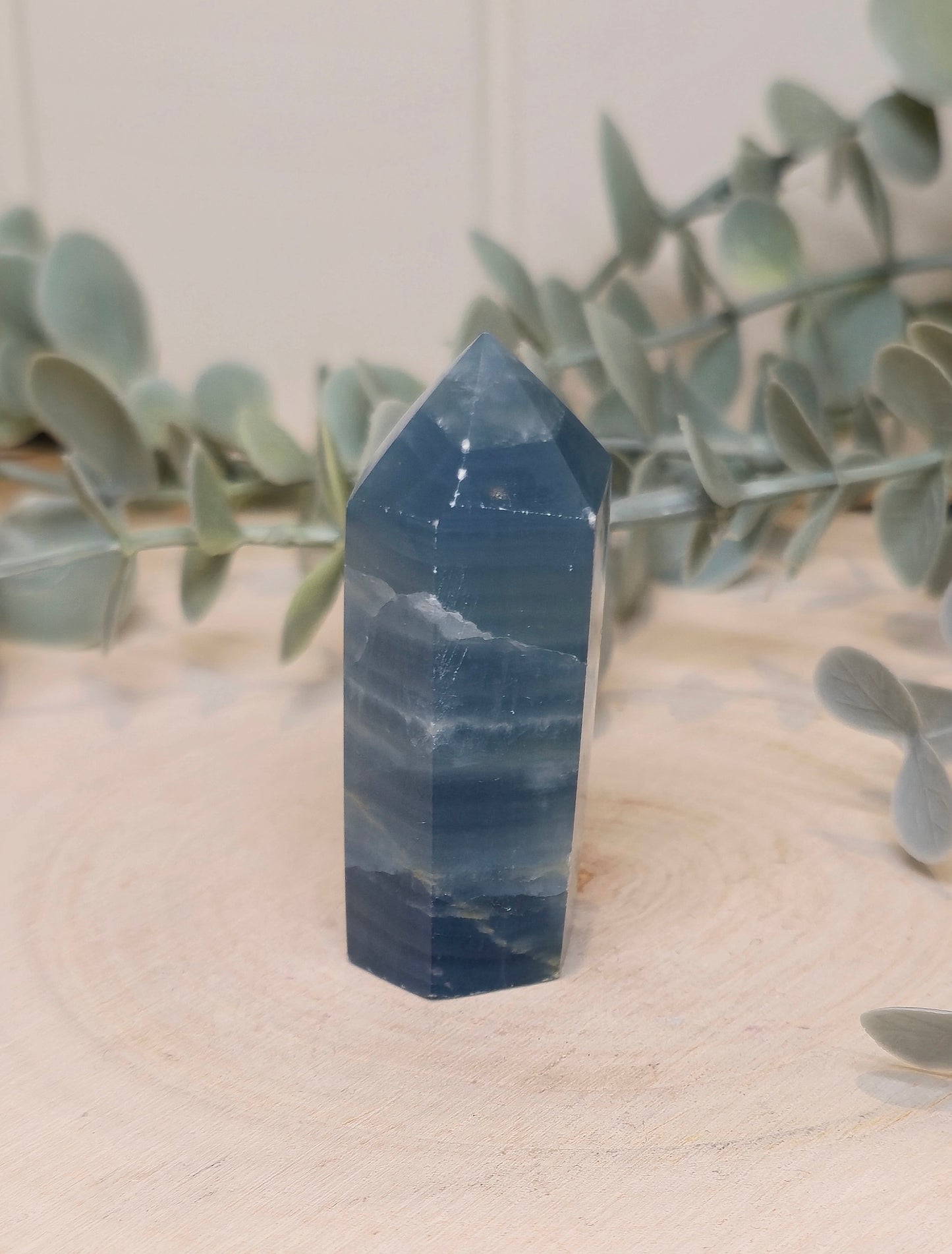 Pointe en Onyx Mexicaine bleue