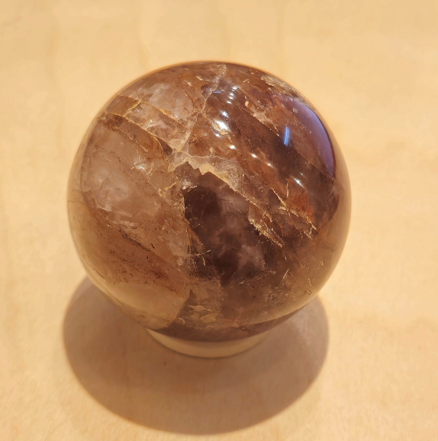 Sphère Quartz feu