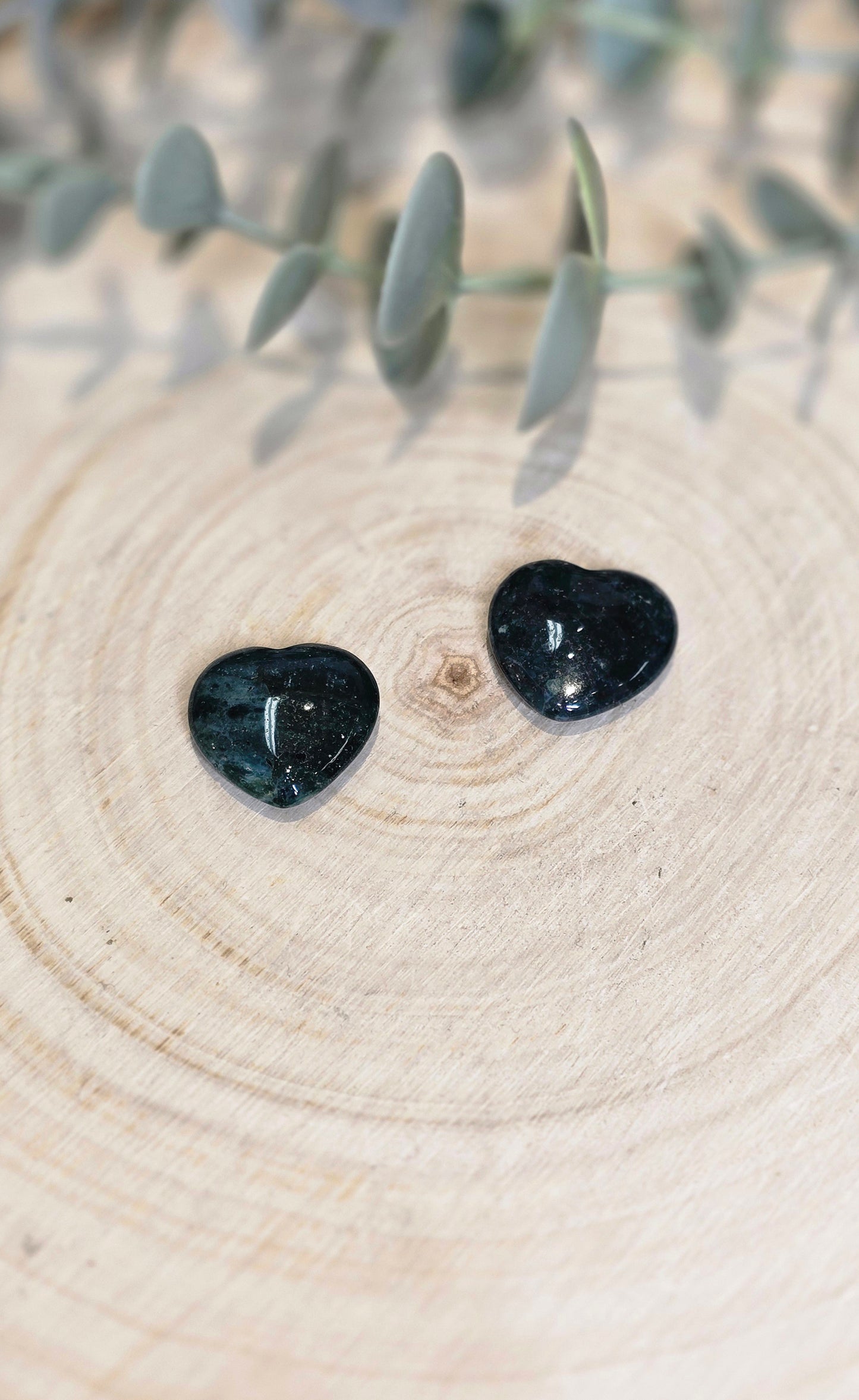 Coeur en Jaspe Fantaisie