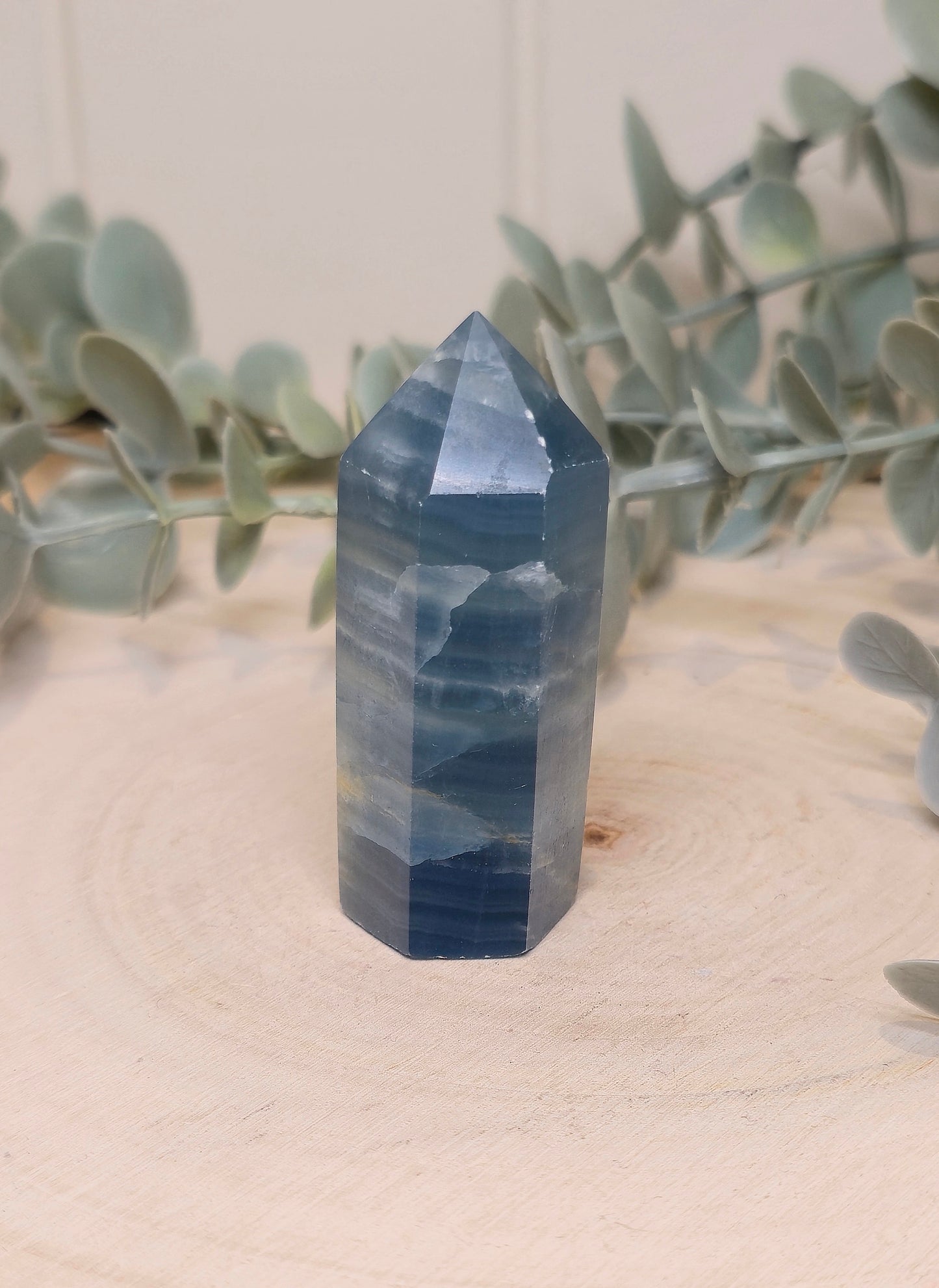 Pointe en Onyx Mexicaine bleue
