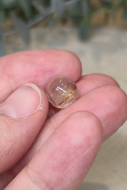 Sphère Quartz rutilé
