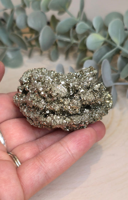 Pyrite brute du Pérou