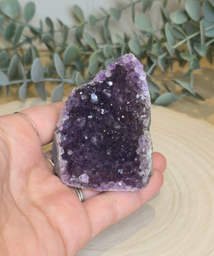 Base géode en Améthyste
