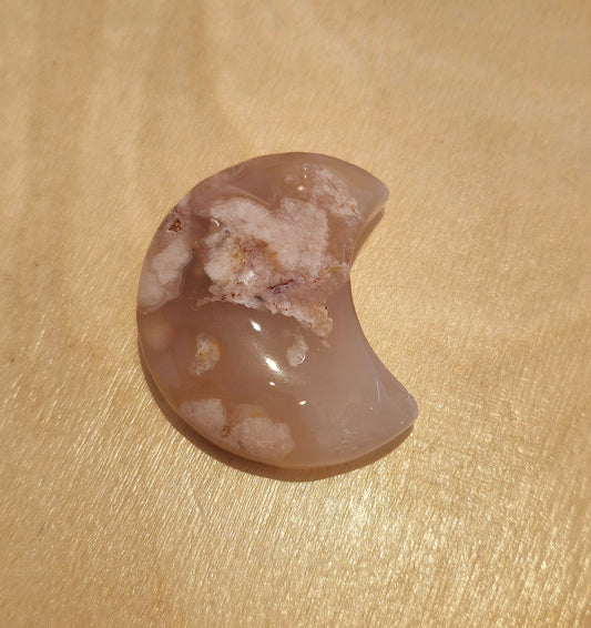 Lune Agate fleur