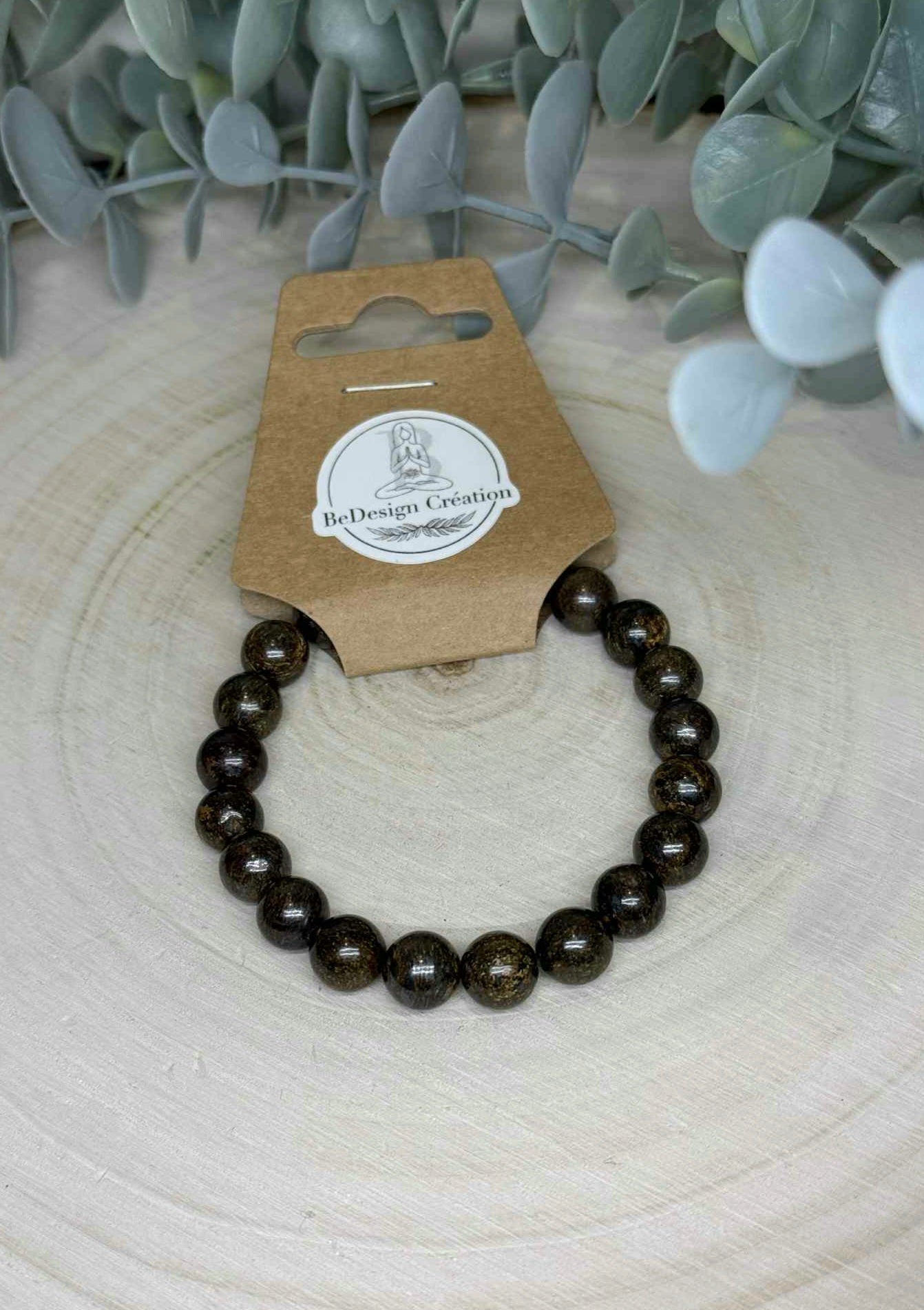 Bracelet Bronzite 8mm