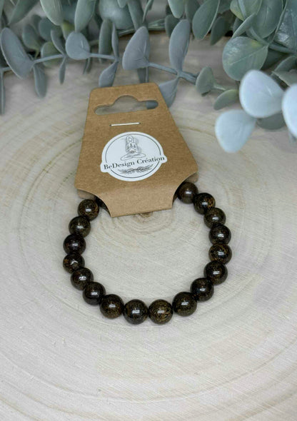 Bracelet Bronzite 8mm