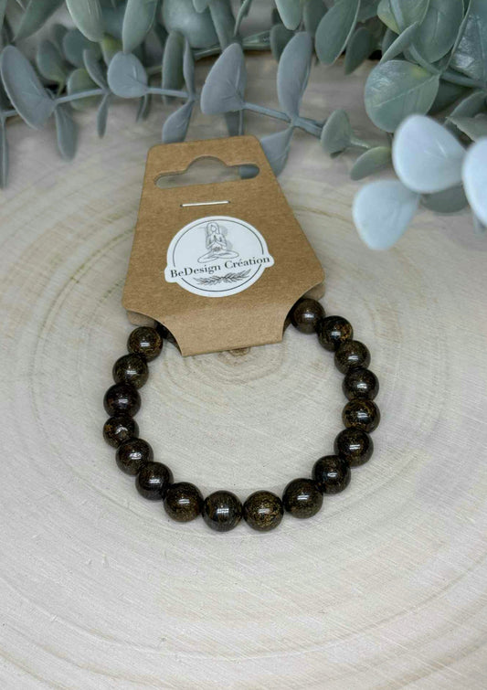 Bracelet Bronzite 8mm
