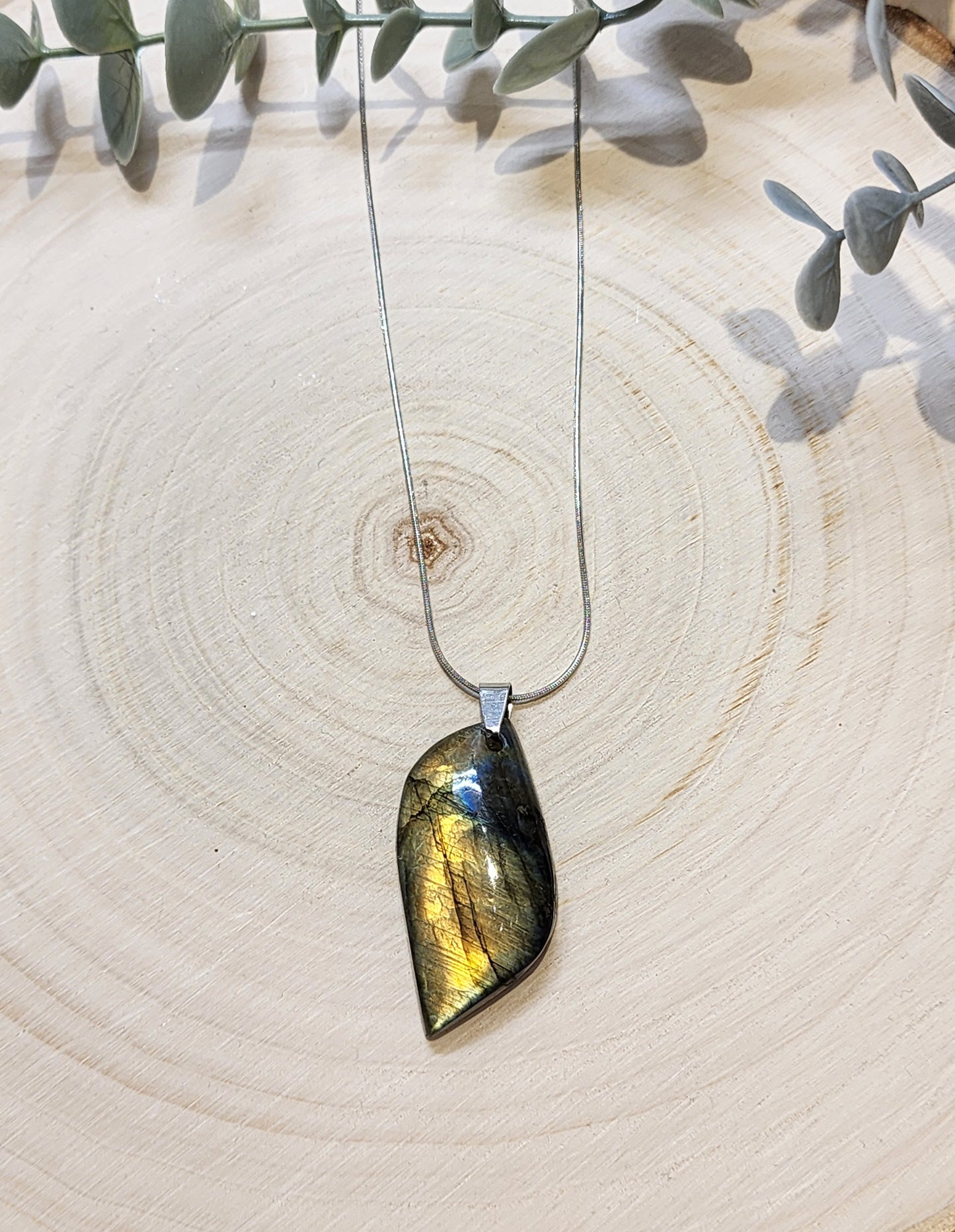 Collier Labradorite Freeform