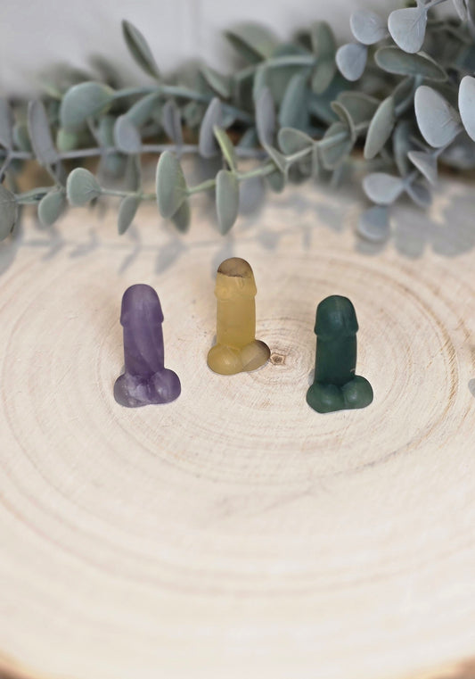Pénis en Fluorite