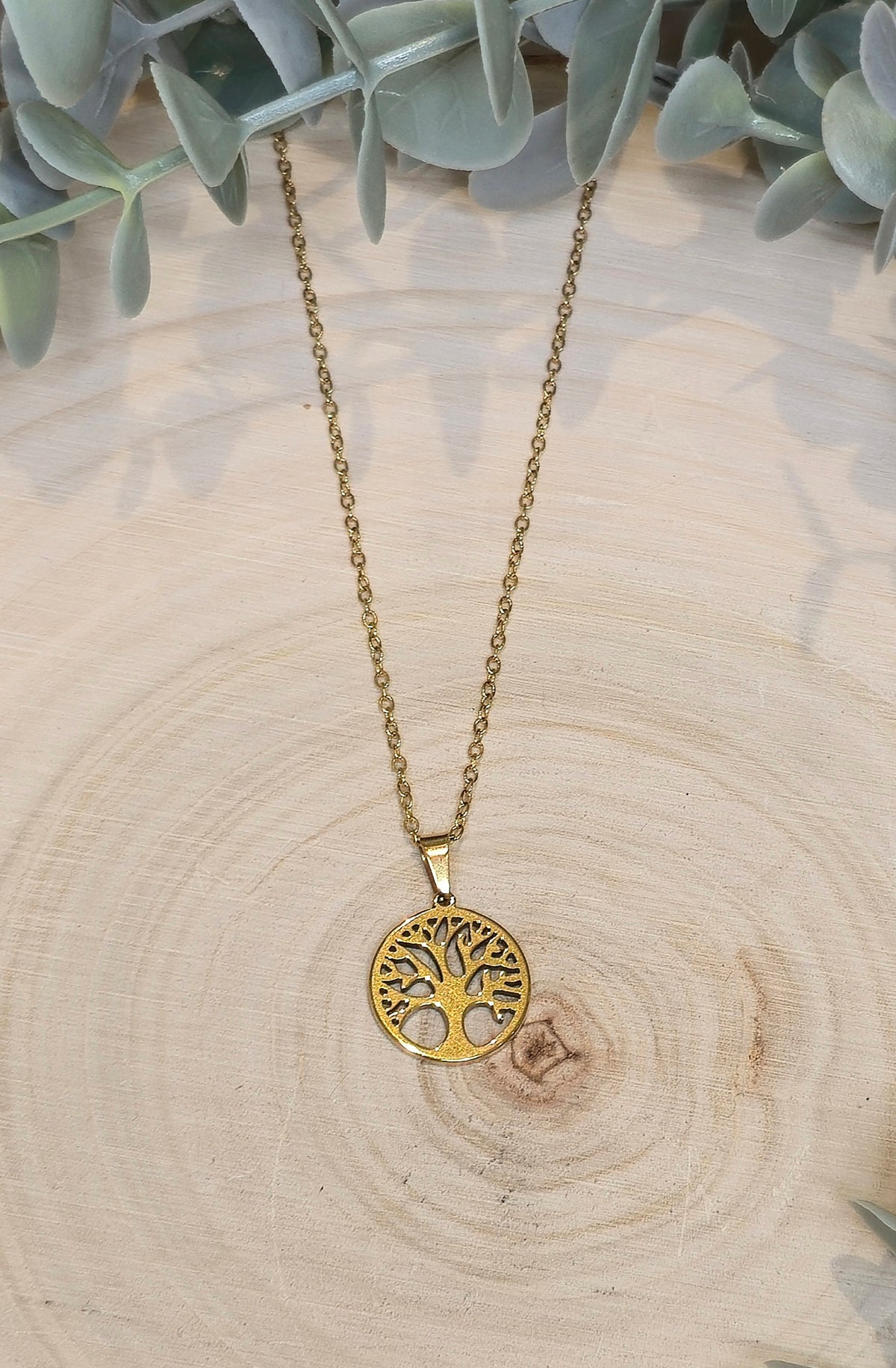 Collier Arbre de vie gold