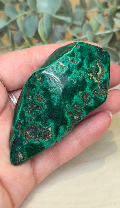 Freeform Malachite