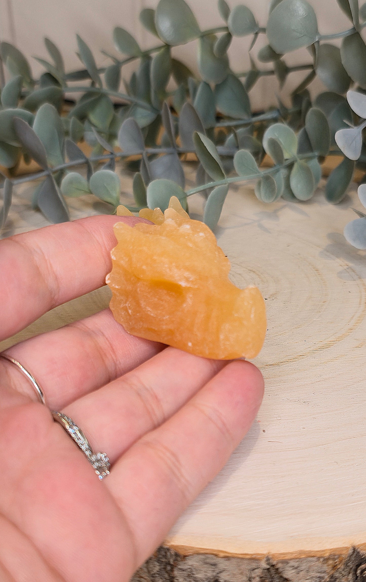 Dragon Calcite orange