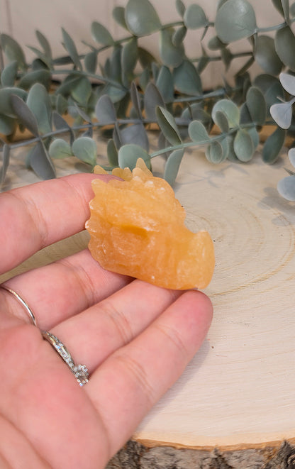 Dragon Calcite orange