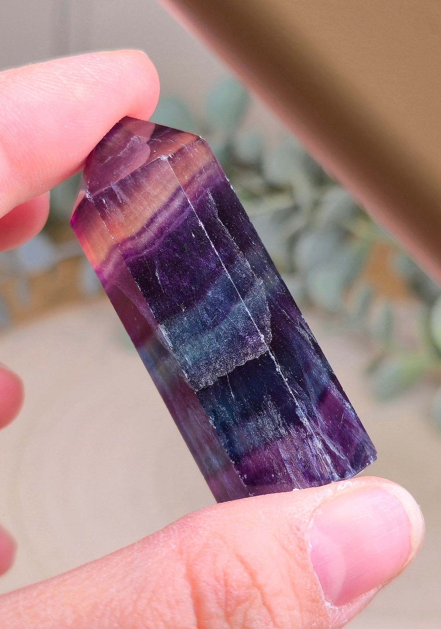 Pointe en Fluorite AA