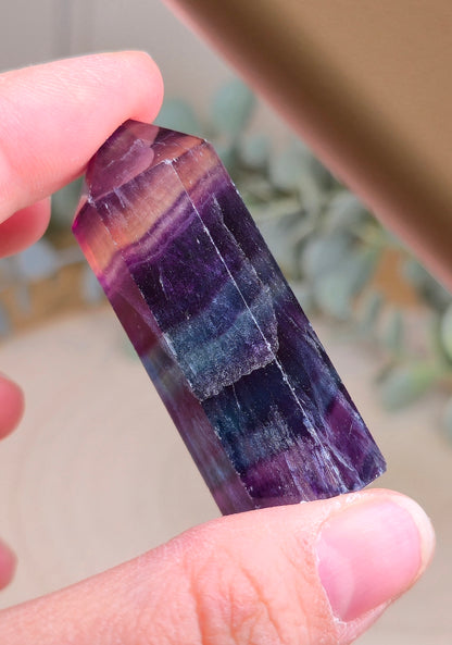 Pointe en Fluorite AA