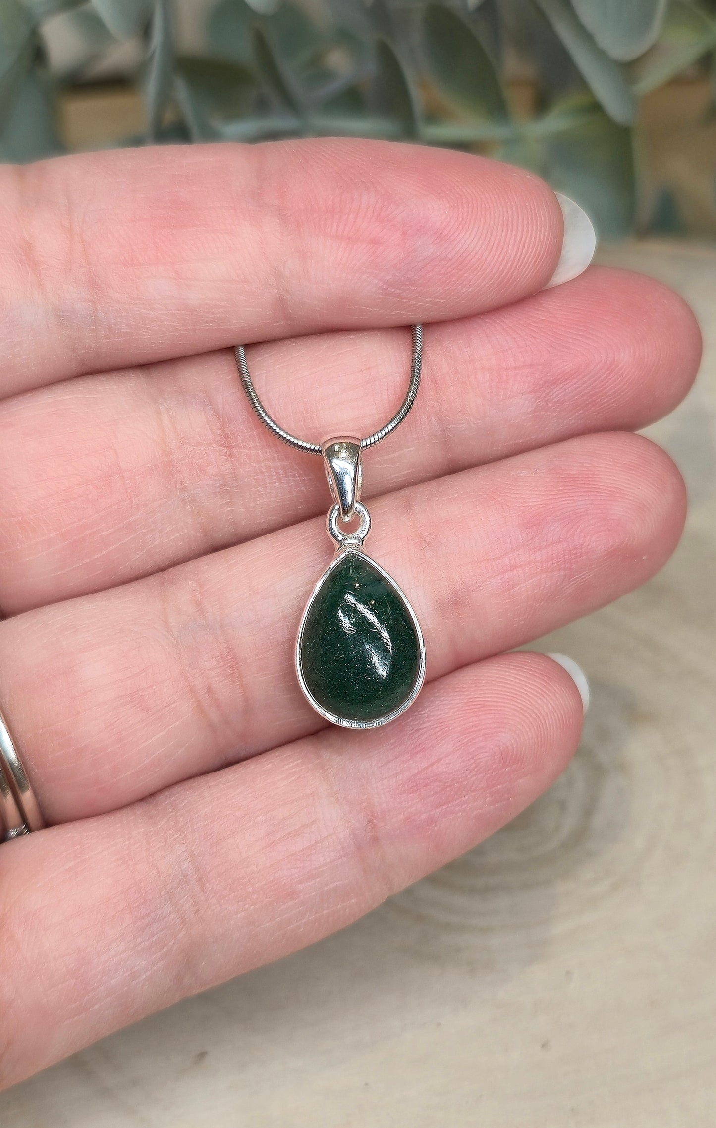 Collier Aventurine verte