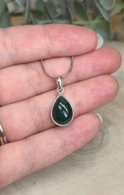 Collier Aventurine verte
