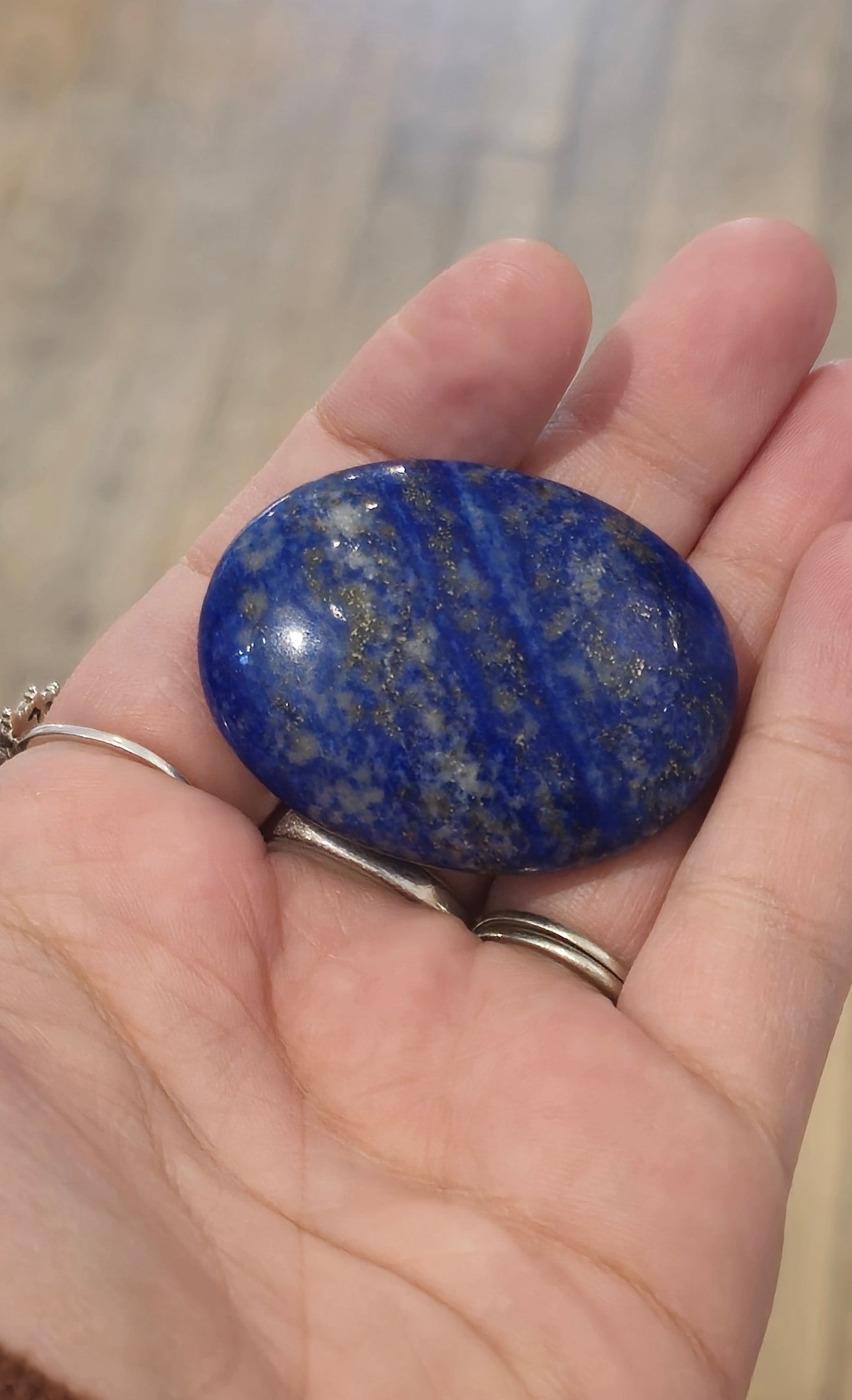 Pierre de paume Lapis Lazuli